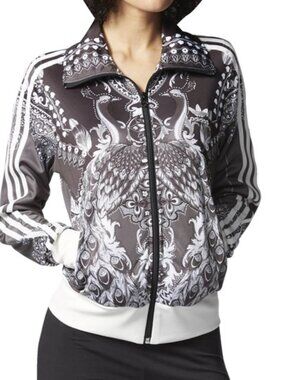 Adidas Womens Originals Pavao Peacock Firebird Track Jacket Size M Medium